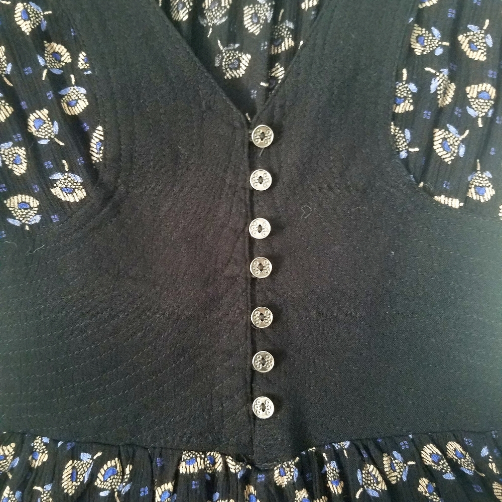 Ecote Urban Outfitters long sleeve shorts romper - Picture 3 of 6